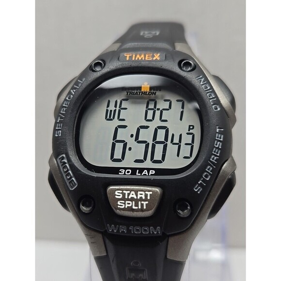 Timex Ironman Classic 30 Lap Watch 34mm Indiglo WR100M New Battery Quartz Womens - Picture 4 of 11
